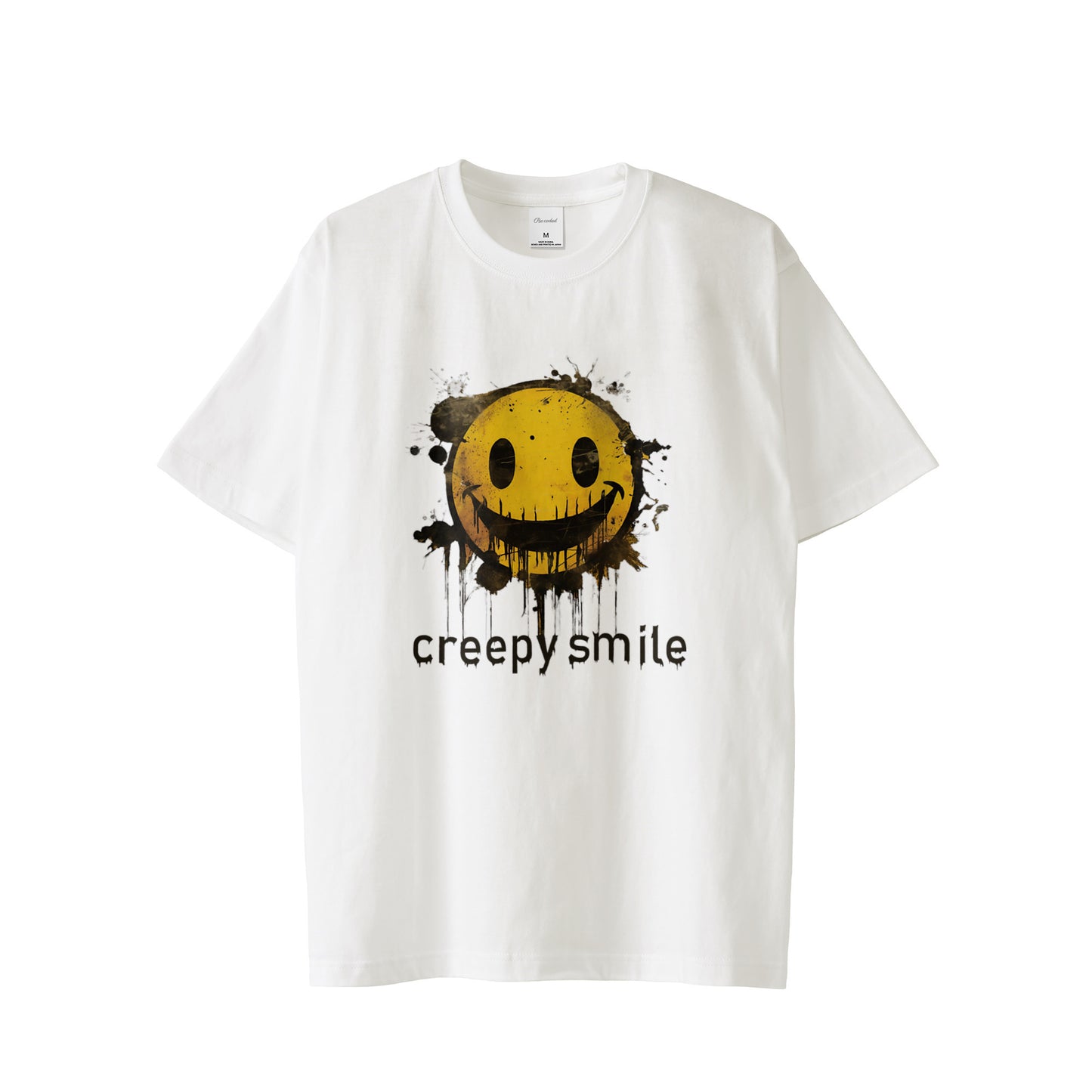 T-shirt "creepy smile"