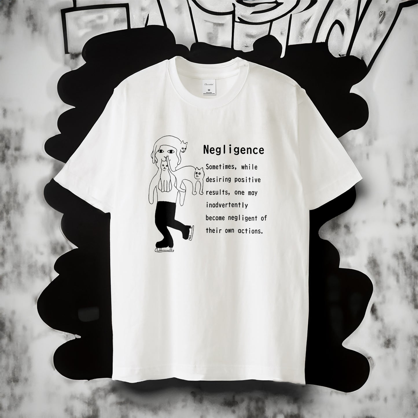 T-shirt "Negligence" Yamagata's Collection