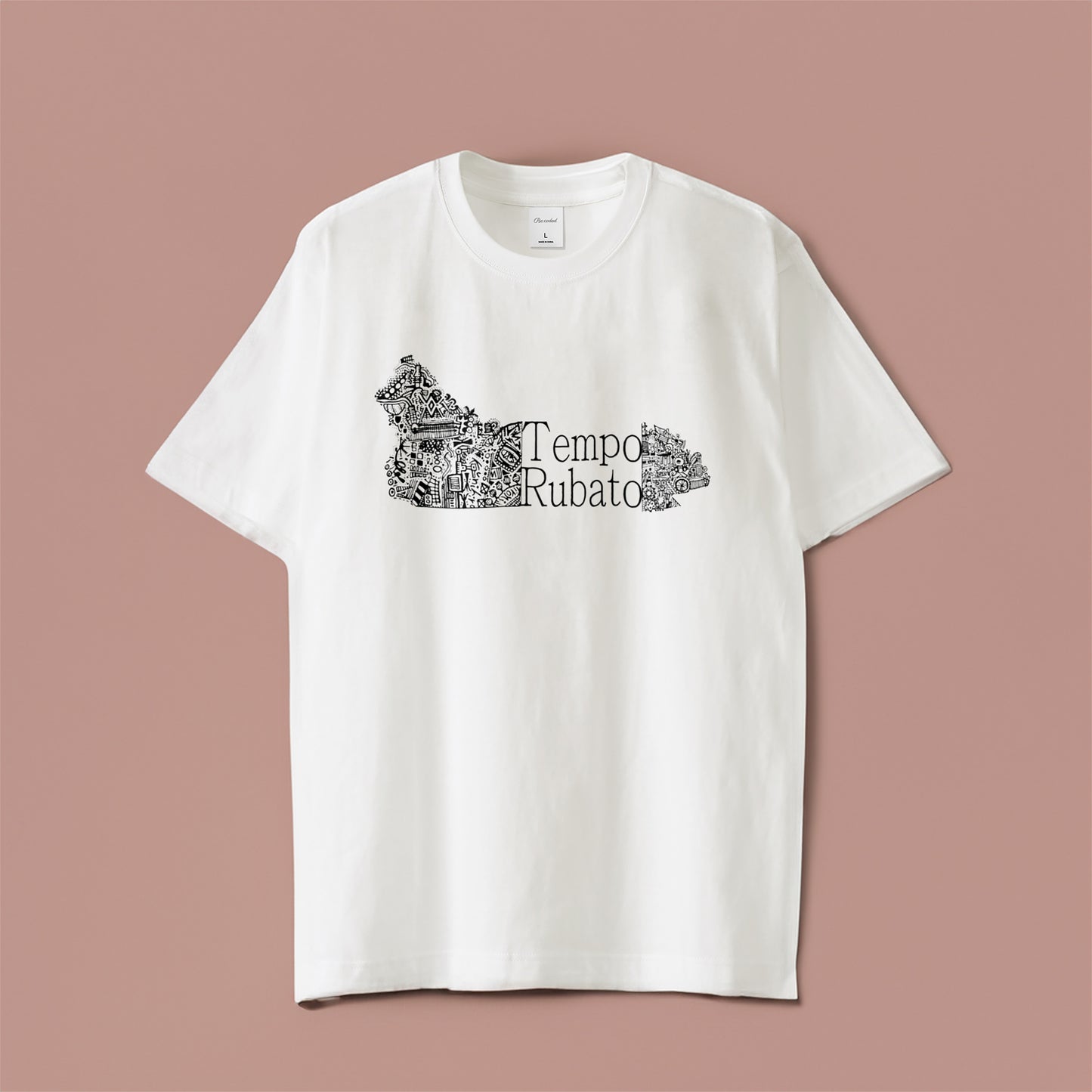 T-shirt "Tempo Rubato NO.1" Saki's Collection