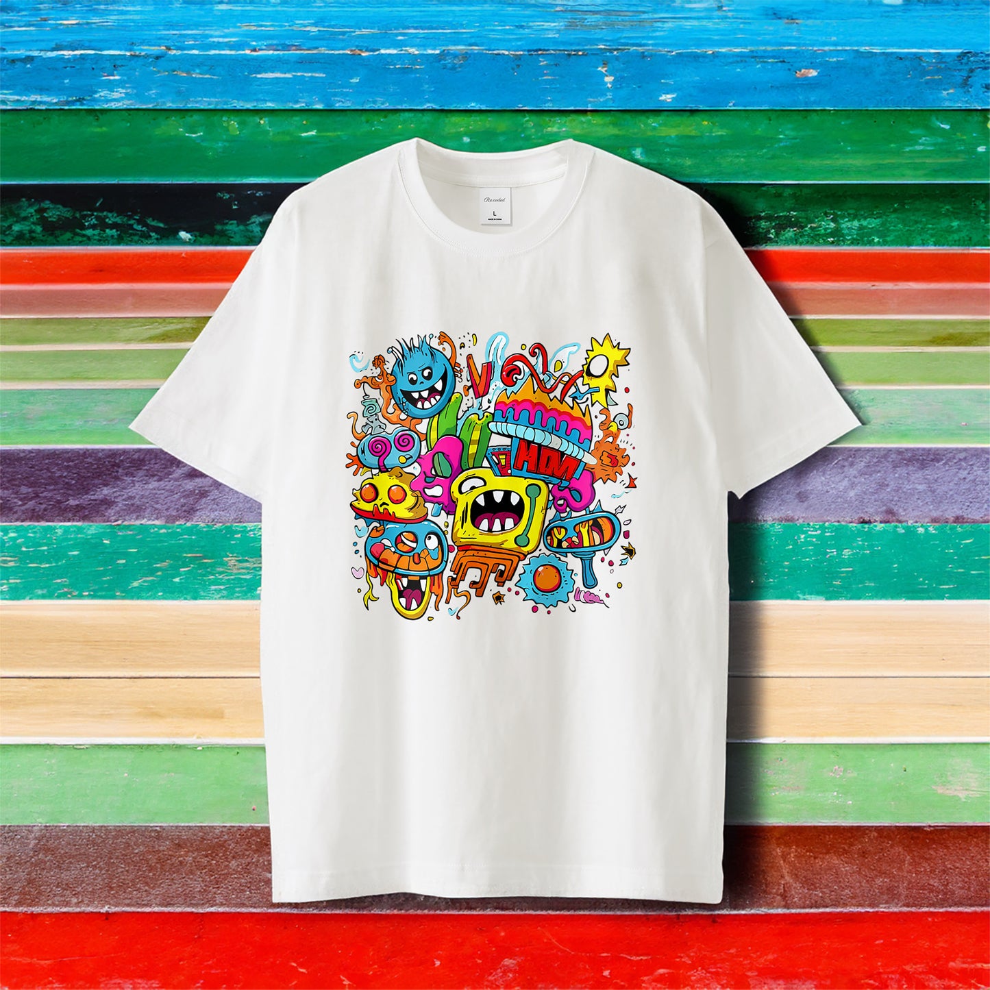 T-shirt "Funky Momentary Eruption 01"
