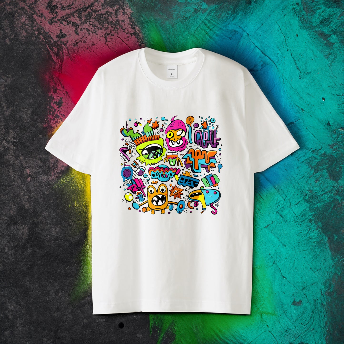T-shirt "Funky Momentary Eruption 02"