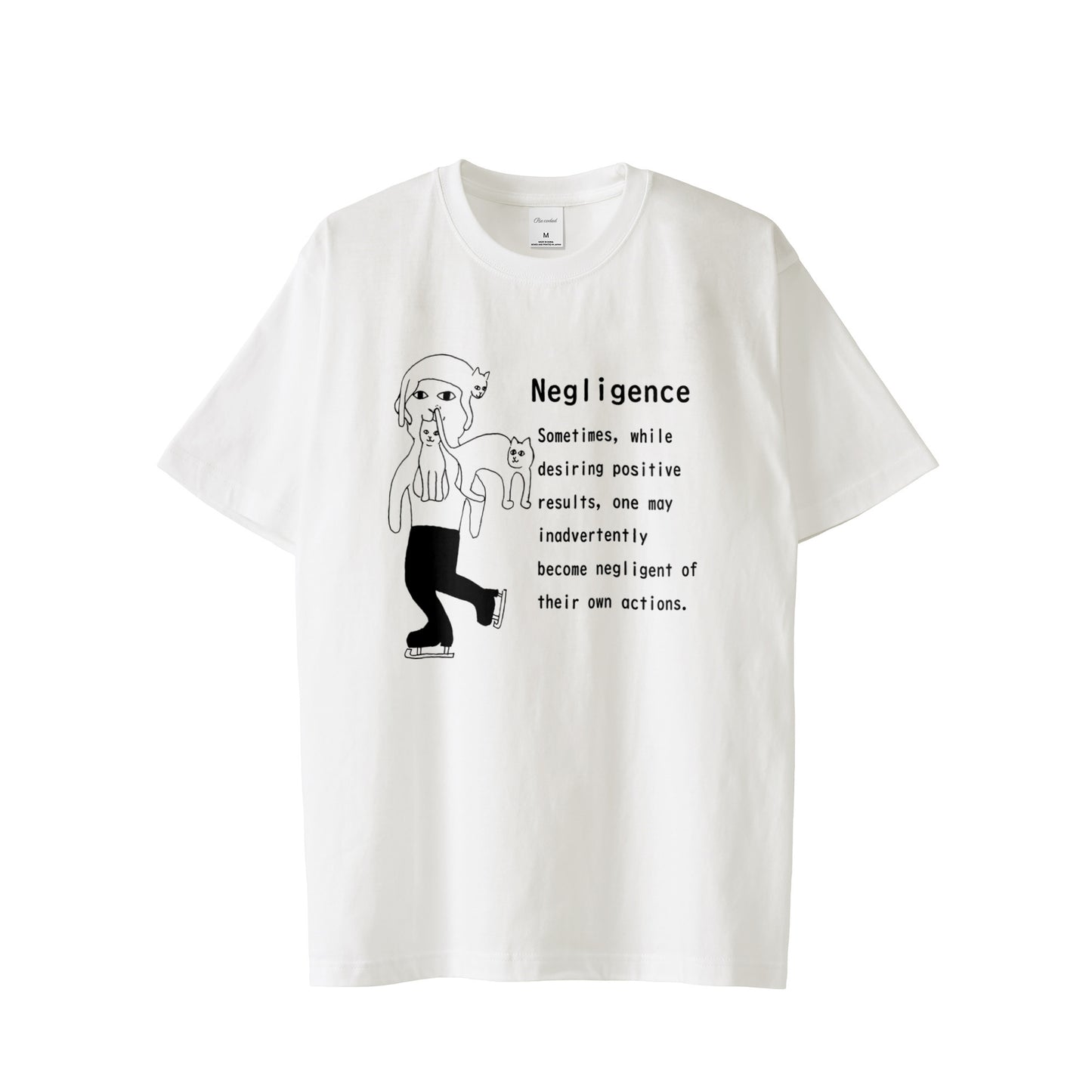 T-shirt  "Negligence"  Yamagata's Collection