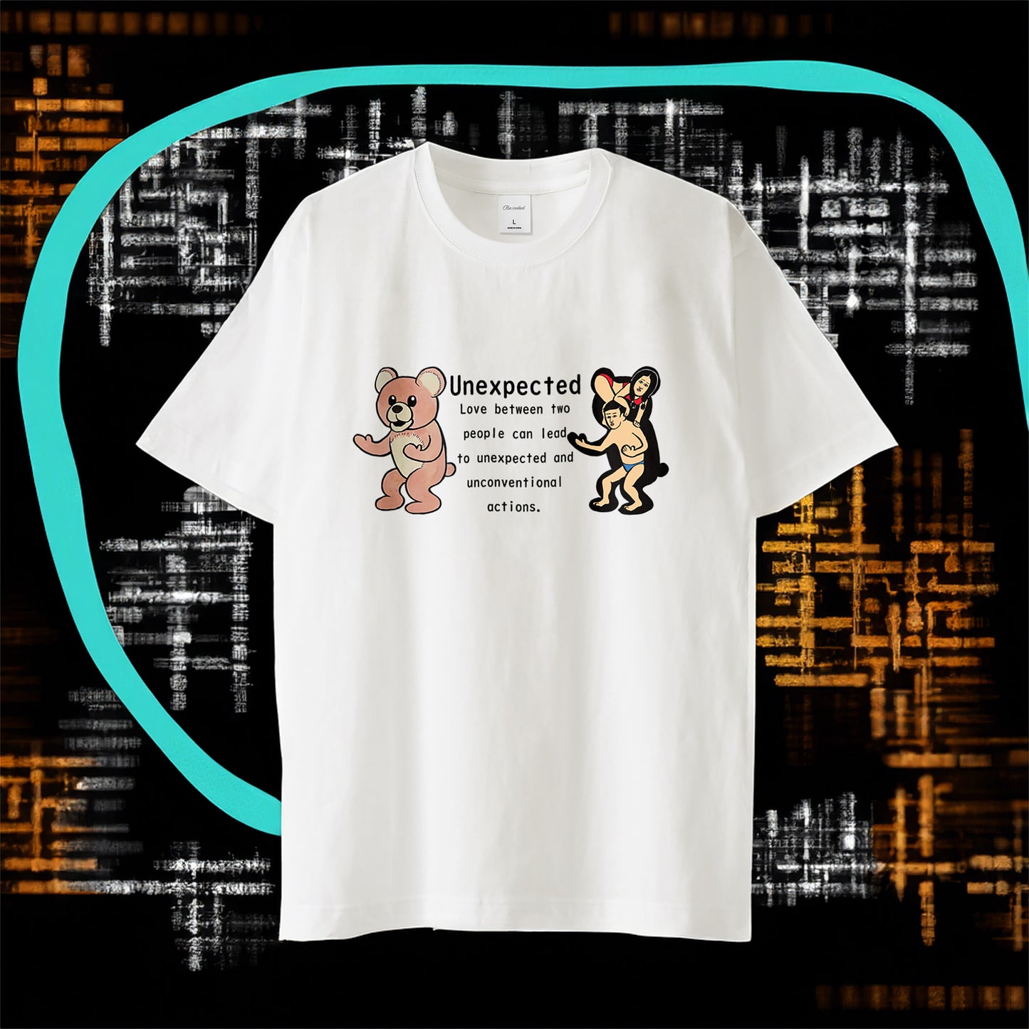 T-shirt  "Unexpected" Yamagata's Collection