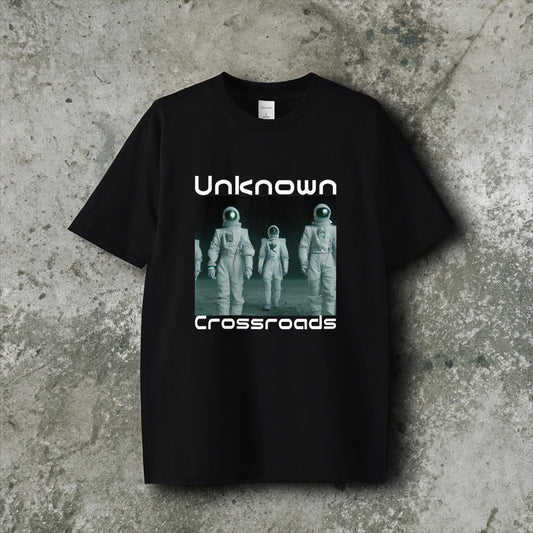 T-shirt black  "Unknown Crossroads"