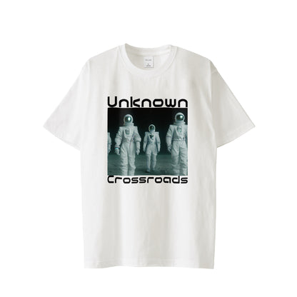 T-shirt white  "Unknown Crossroads"